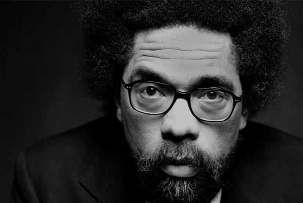 Photo: Black American academic Cornel West