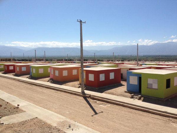 Petrocaribe-financed housing development in Morne Cabrit, on the outskirts of Port-au-Prince. / Photograph: Jake Johnston