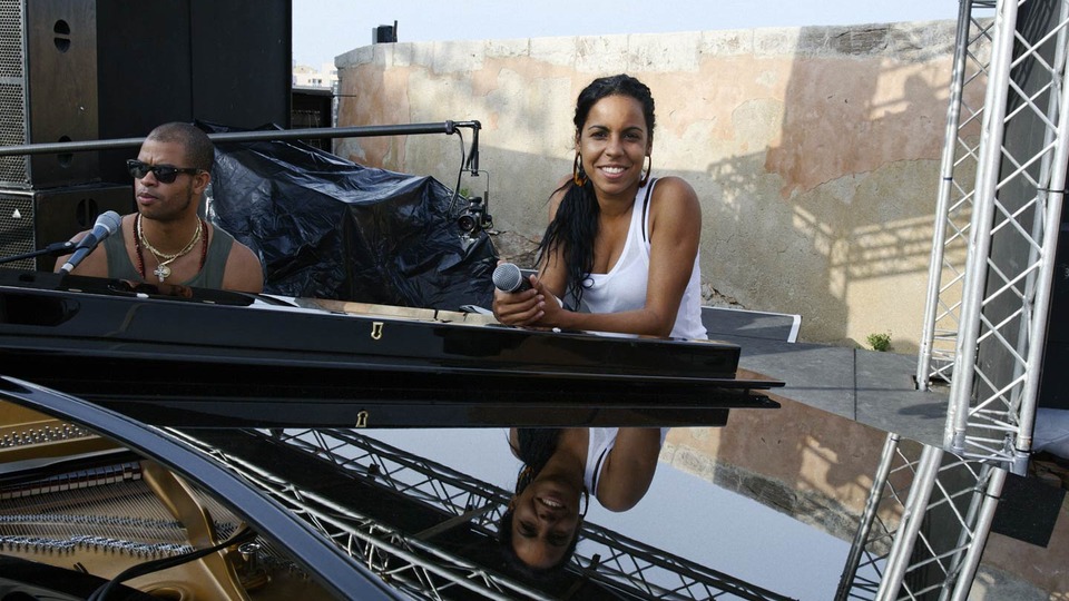 Roberto Fonseca, left, and Danay Suarez