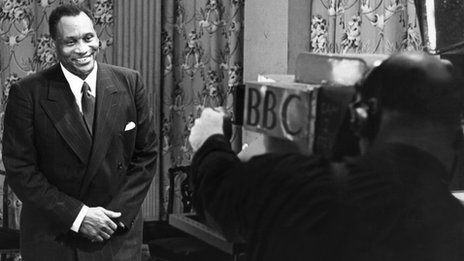 Robeson made his first post-war TV appearance in 1949 on the BBC's magazine show Picture Page
