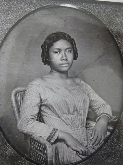Lydia Kamaka'eha Paki, the future Queen Liliuokalani in her youth, c. 1850