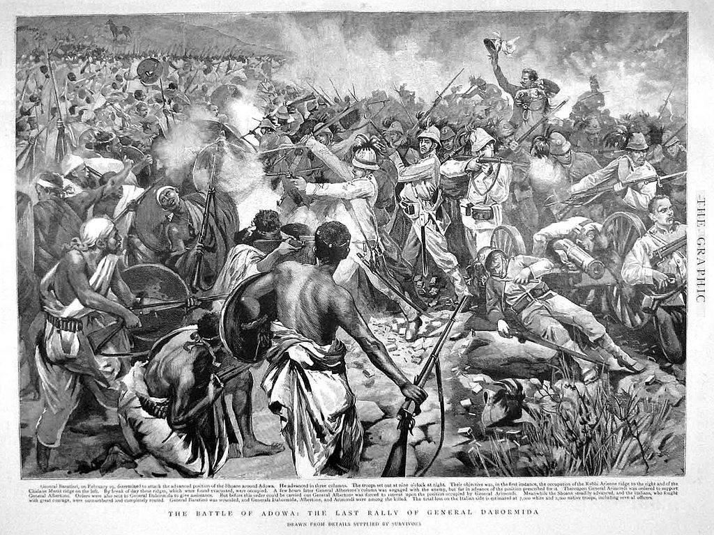 The Battle of Adwa, 1896