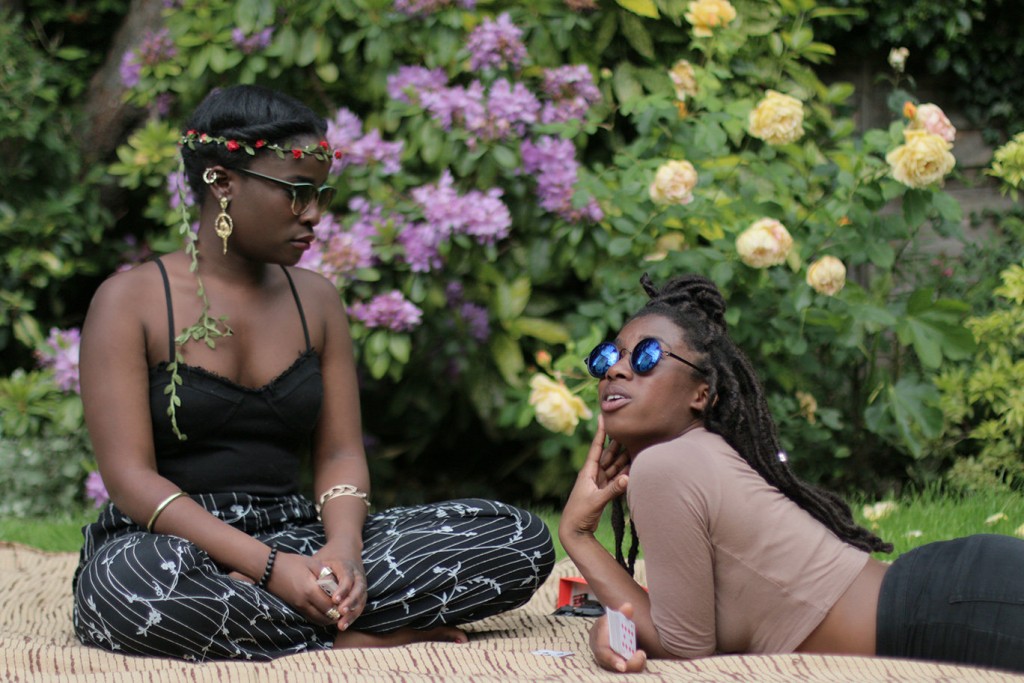 Vanessa Babirye (left) and Michelle Tiwo in "Ackee & Saltfish," directed by Cecile Emeke. / Credit Cecile Emeke